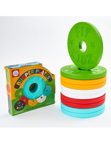 Fit Kidz Gewichtsscheibe Rot (2er Set)