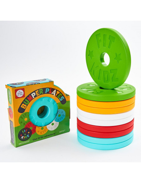 Fit Kidz Gewichtsscheibe Rot (2er Set)