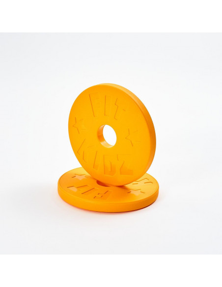 Fit Kidz Gewichtsscheibe Gelb (2er Set)