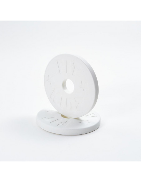 Fit Kidz Gewichtsscheibe Weiß (2er Set)