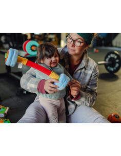 Fit Kidz Barbell Soft Toy 2